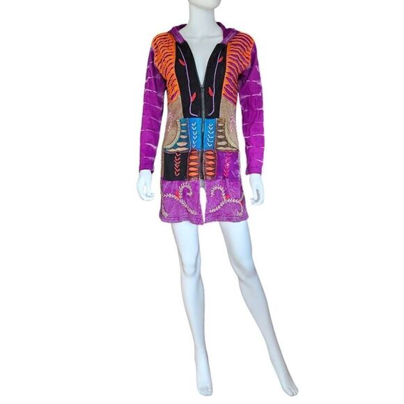 y2k fairycore patterned long sweater - Picture 2 of 7